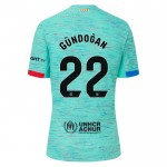 Nogometni Dresovi FC Barcelona Gundogan 22 Treći 2023-24 Kratkih Rukava